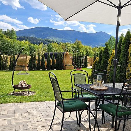 Widokowo - Domki Z Widokiem Na Sniezke Z Jacuzzi I Sauna Karpacz Exteriör bild