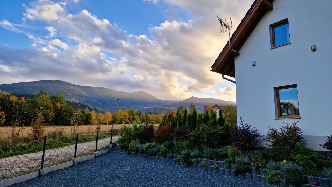 Widokowo - Domki Z Widokiem Na Sniezke Z Jacuzzi I Sauna Karpacz Exteriör bild