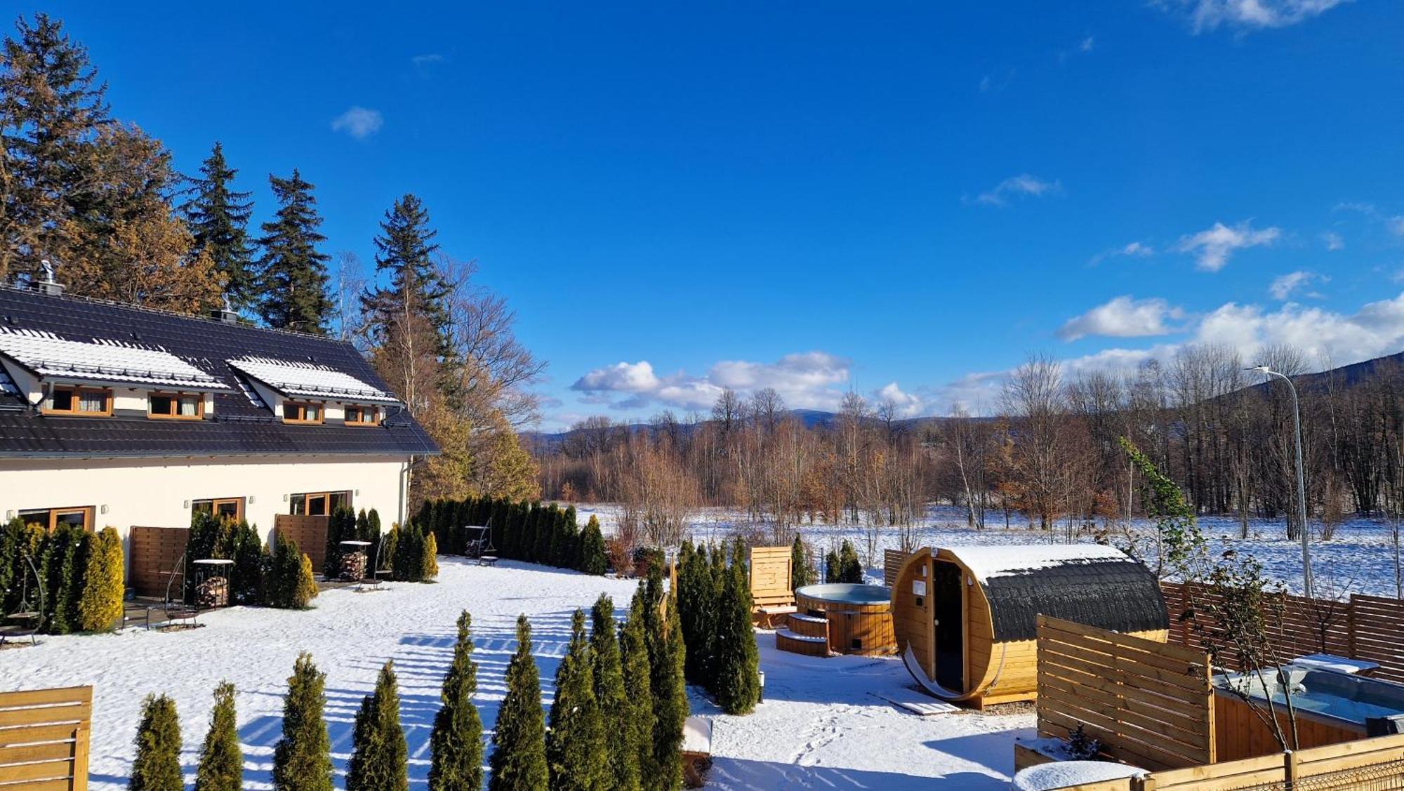 Widokowo - Domki Z Widokiem Na Sniezke Z Jacuzzi I Sauna Karpacz Exteriör bild