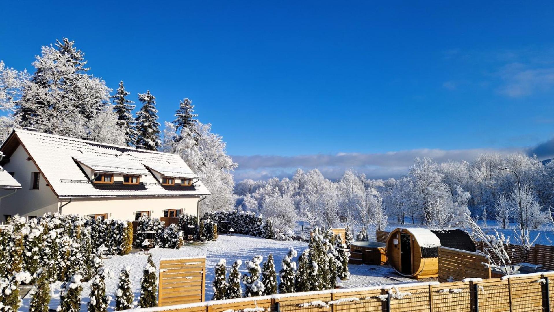 Widokowo - Domki Z Widokiem Na Sniezke Z Jacuzzi I Sauna Karpacz Exteriör bild