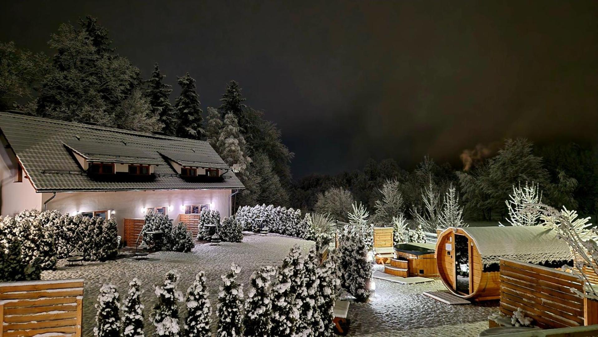 Widokowo - Domki Z Widokiem Na Sniezke Z Jacuzzi I Sauna Karpacz Exteriör bild