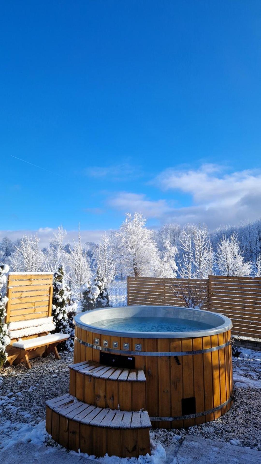 Widokowo - Domki Z Widokiem Na Sniezke Z Jacuzzi I Sauna Karpacz Exteriör bild