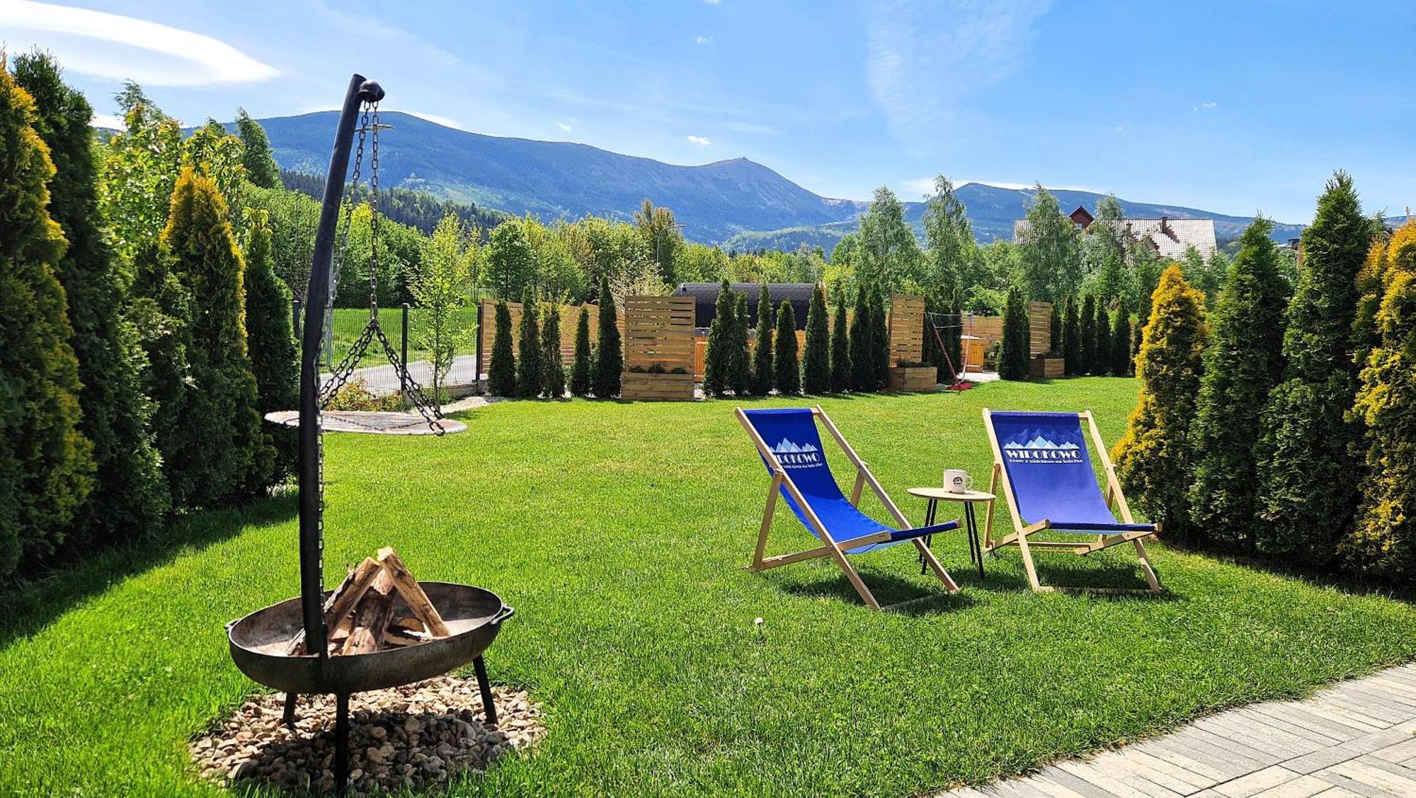 Widokowo - Domki Z Widokiem Na Sniezke Z Jacuzzi I Sauna Karpacz Exteriör bild