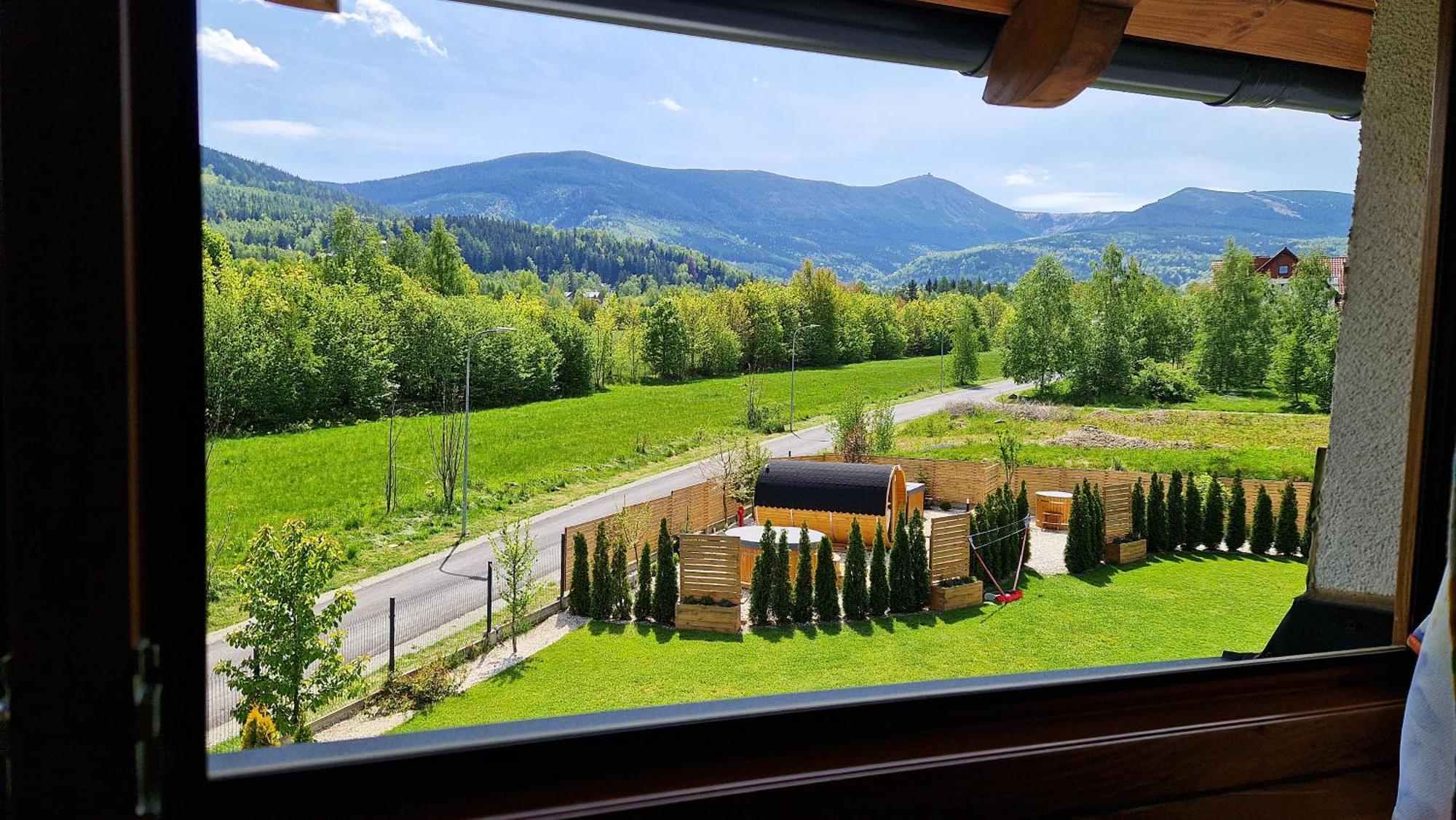 Widokowo - Domki Z Widokiem Na Sniezke Z Jacuzzi I Sauna Karpacz Exteriör bild